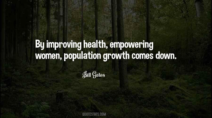 Quotes About Improving Health #487316