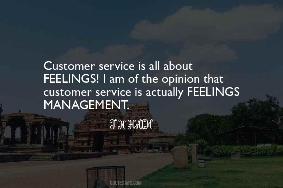 Quotes About Service Management #859449