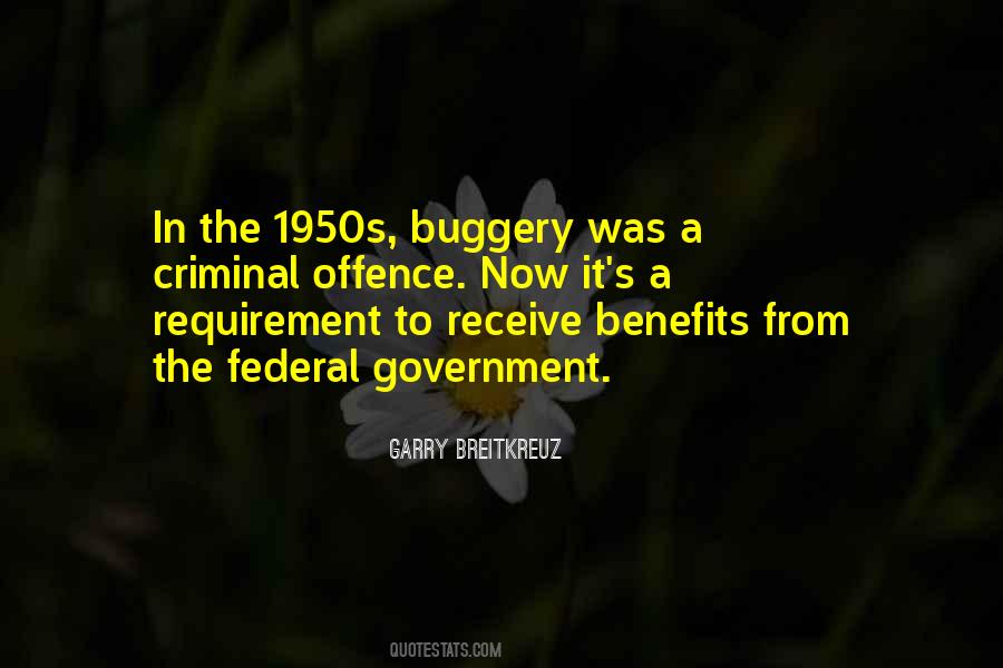 Quotes About Buggery #1181608