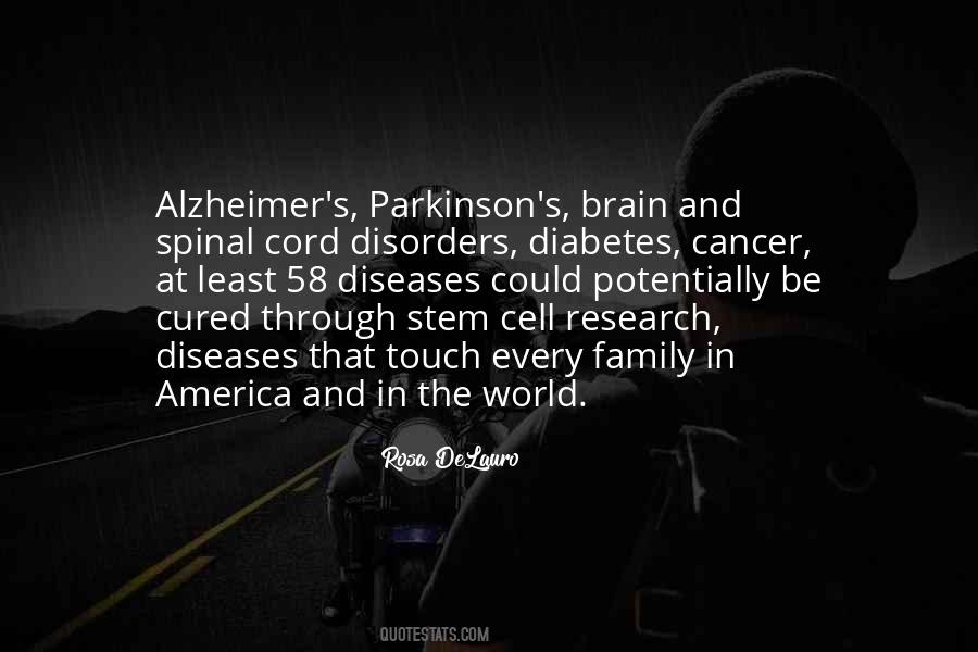 Quotes About Brain Diseases #1765132