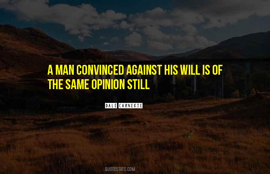 Quotes About Convinced #1551441