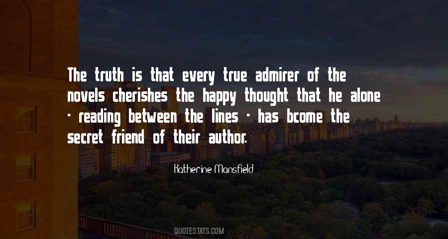 Quotes About Secret Admirer #812703