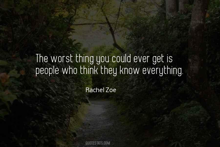 Worst Thing Ever Quotes #1321185