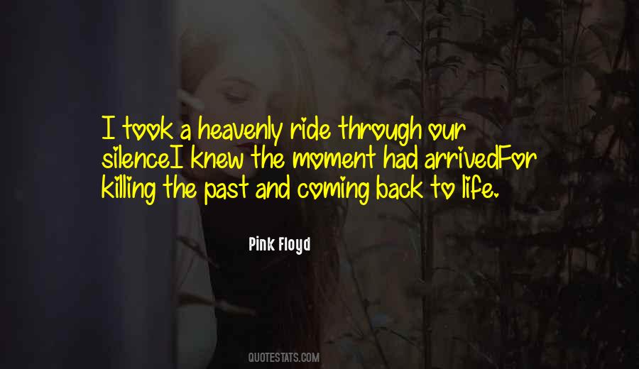 Quotes About Coming Back To Life #344096