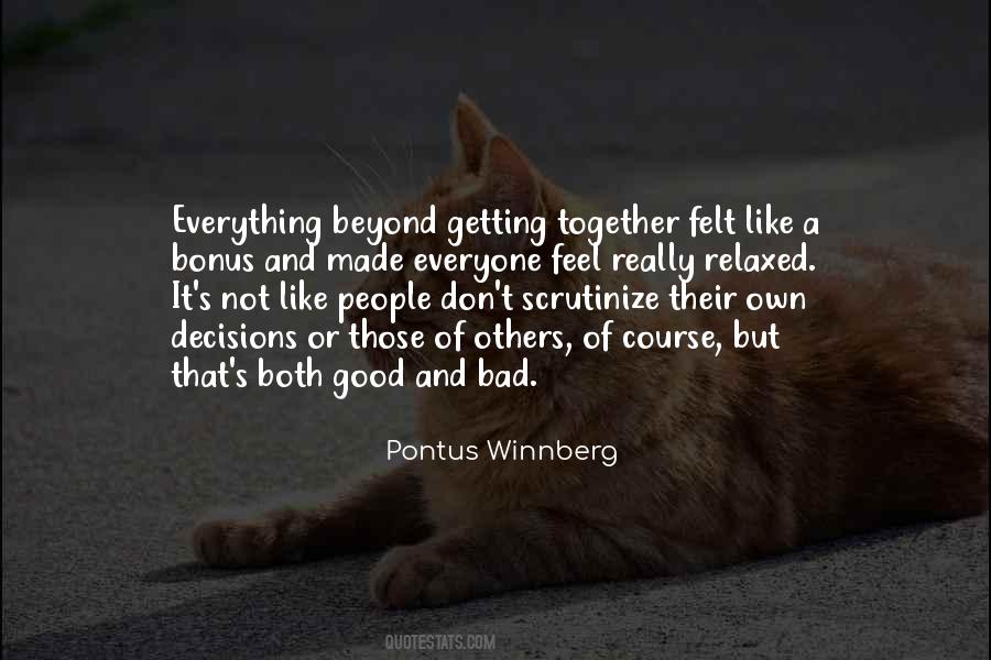 Getting Together Quotes #1091445