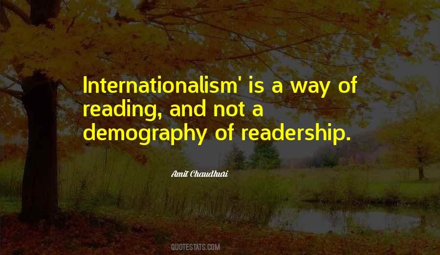 Quotes About Internationalism #128082