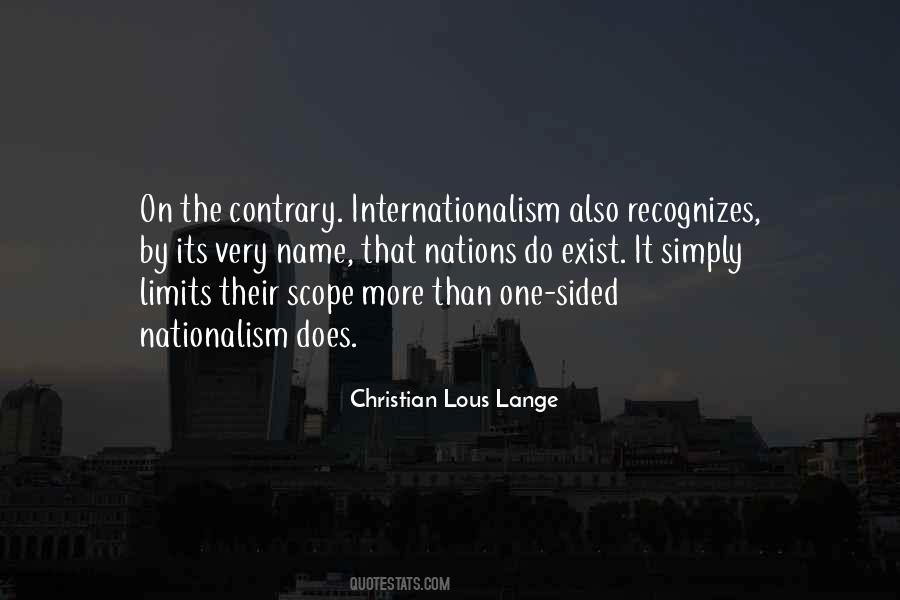 Quotes About Internationalism #1726707