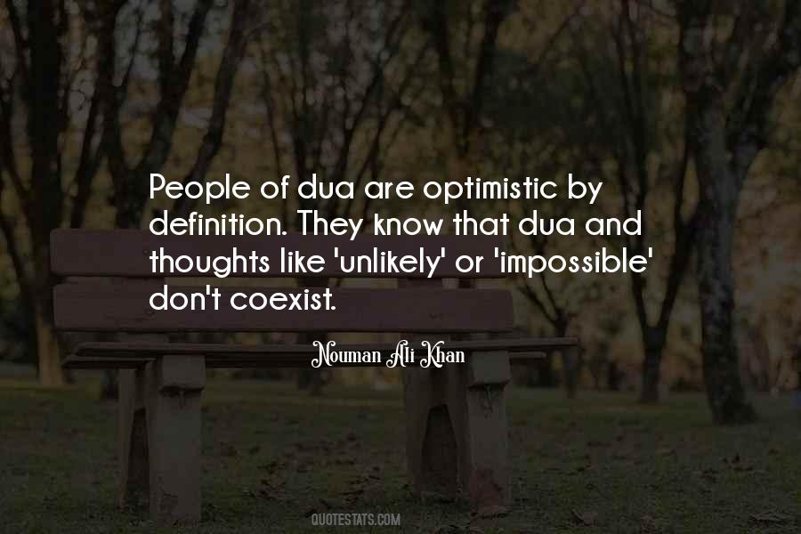 Quotes About Optimistic People #1460731