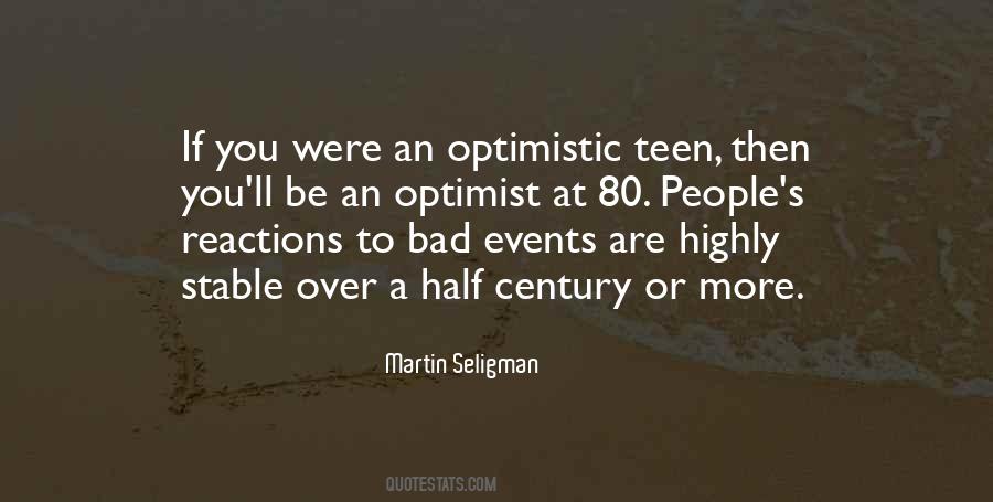 Quotes About Optimistic People #757611