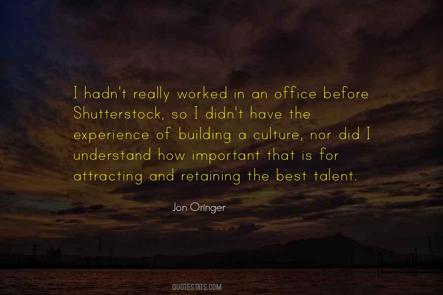 Quotes About Office Culture #1866227