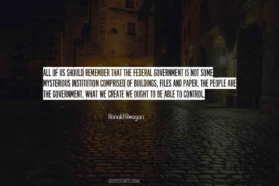 Quotes About Government And Control #1080363