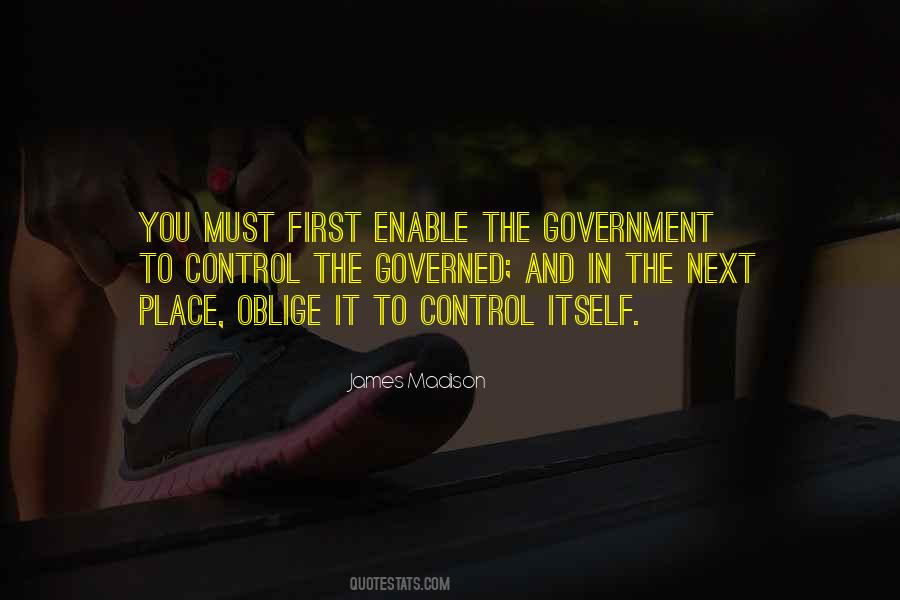 Quotes About Government And Control #122812