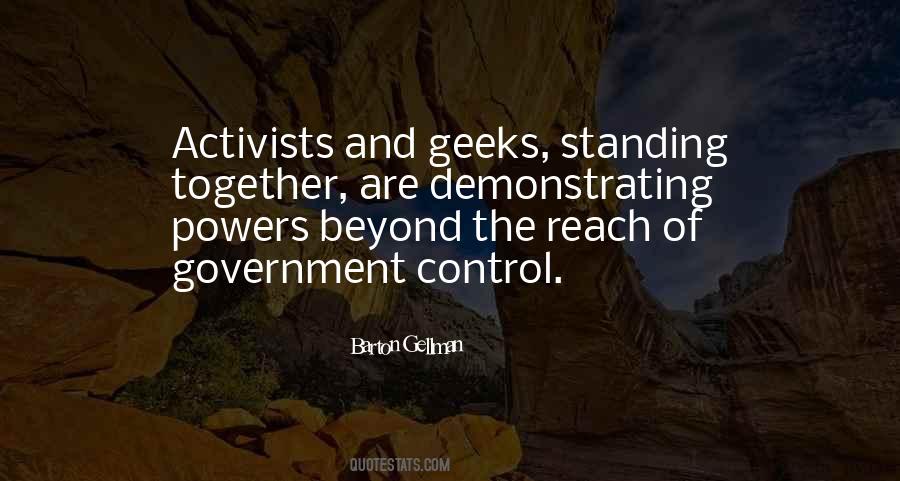 Quotes About Government And Control #205013