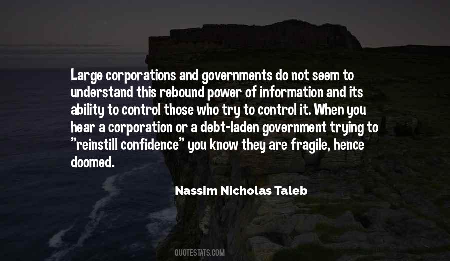 Quotes About Government And Control #278971