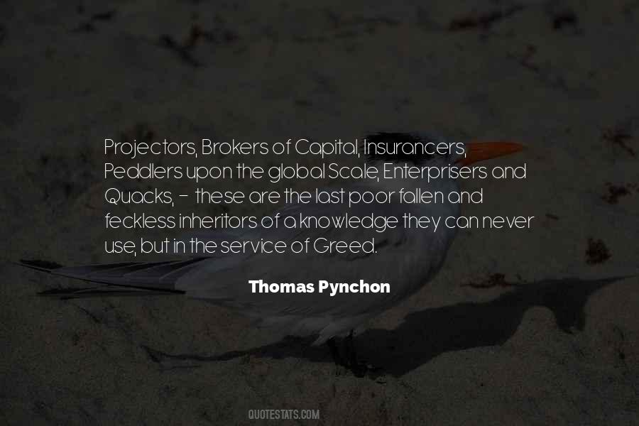 Quotes About Peddlers #176696