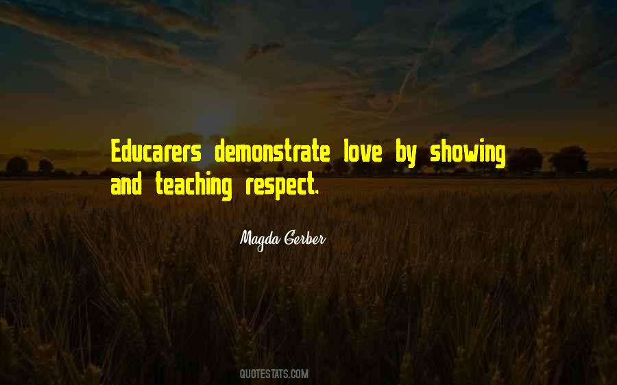 Quotes About Showing Respect #198946