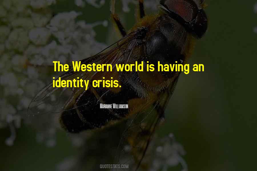 Crisis Of Identity Quotes #398687