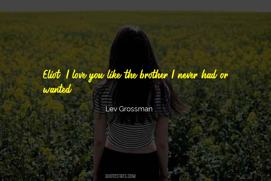 Quotes About I Love You Brother #1565222