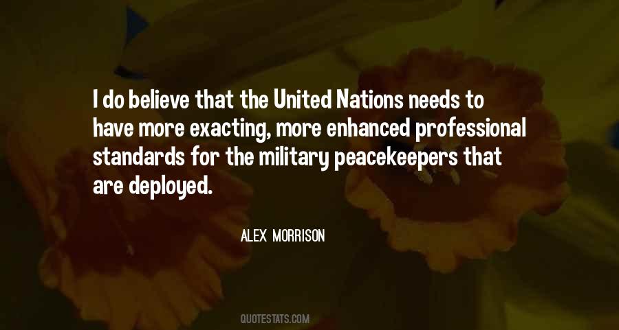 Quotes About Peacekeepers #1330689