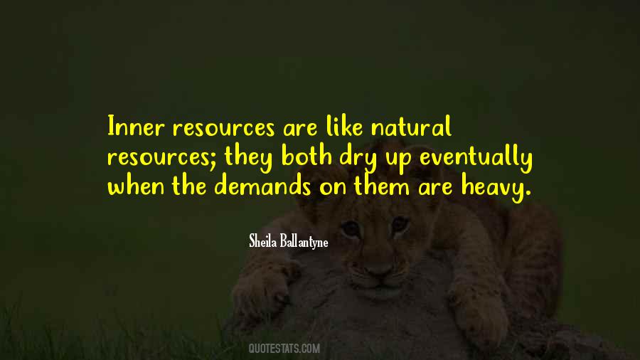 Inner Resources Quotes #248156