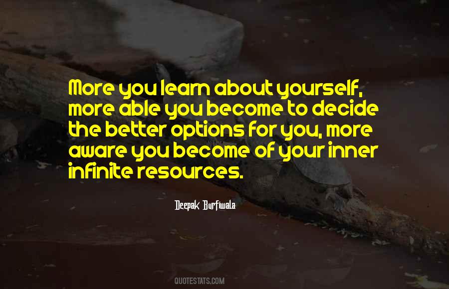 Inner Resources Quotes #636246