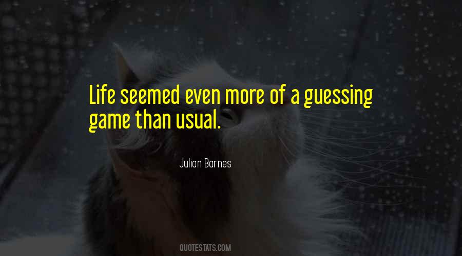 Quotes About Guessing #1644210