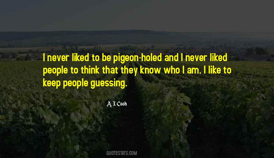 Quotes About Guessing #1858400