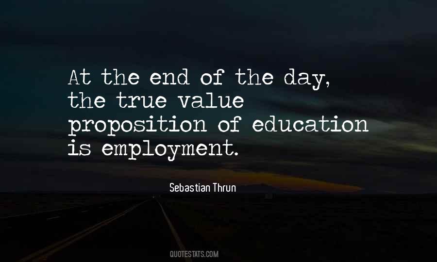 Quotes About Value Of Education #1742814