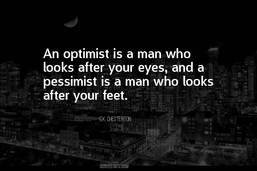 Quotes About Optimist Pessimist #1021255