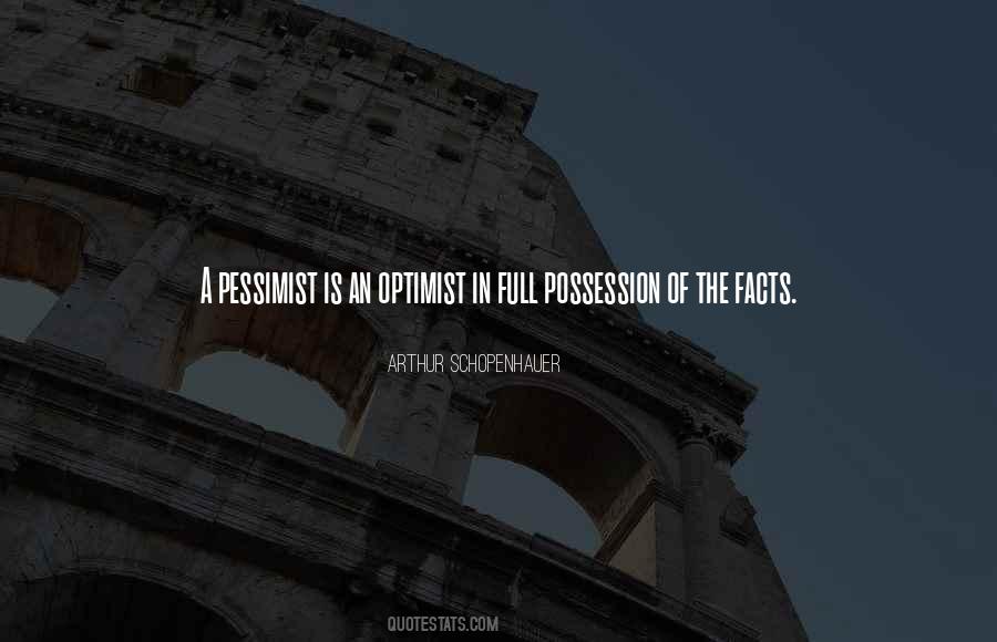 Quotes About Optimist Pessimist #1038457