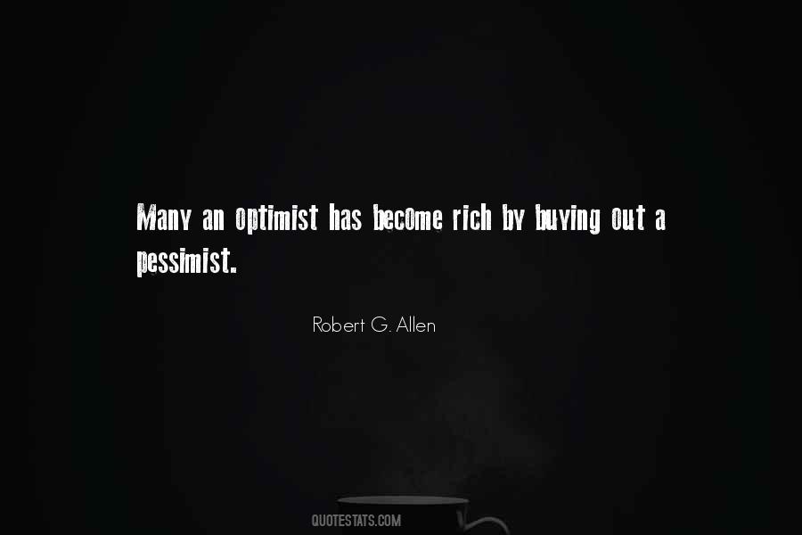Quotes About Optimist Pessimist #1065263