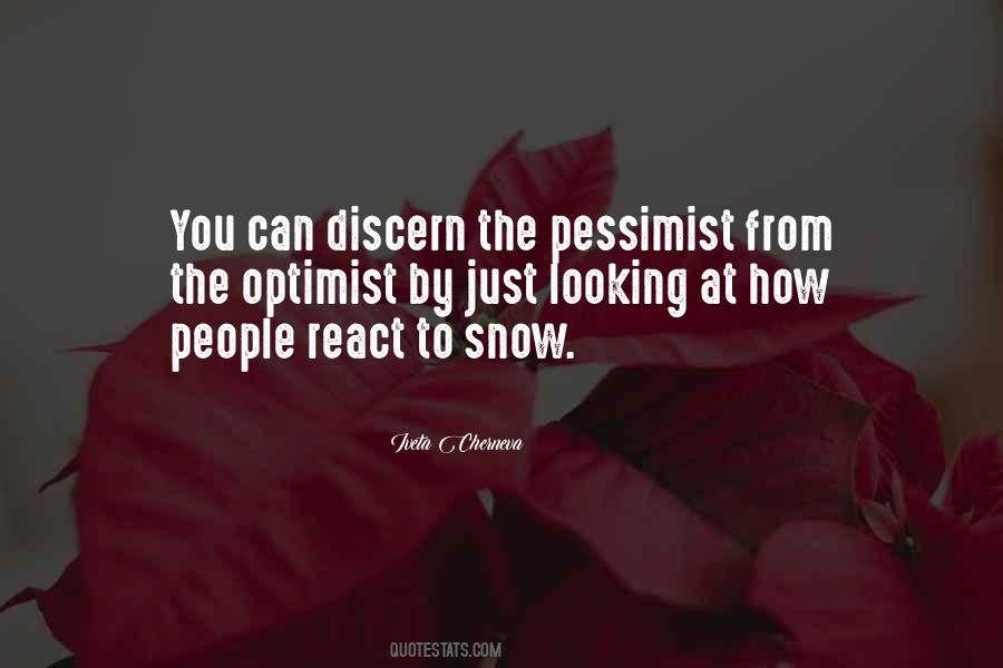 Quotes About Optimist Pessimist #1087571