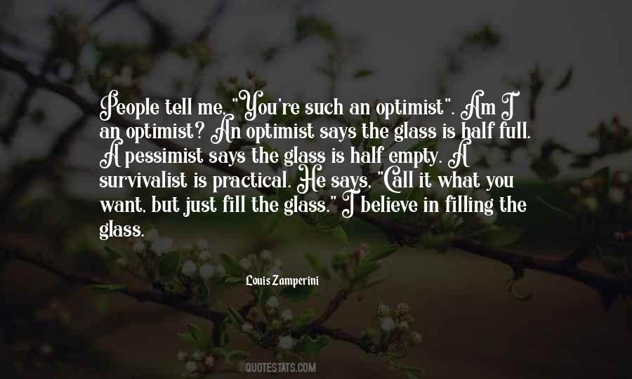 Quotes About Optimist Pessimist #1245263