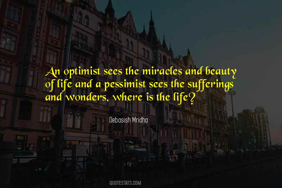 Quotes About Optimist Pessimist #288404