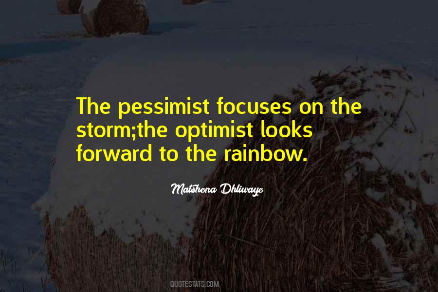 Quotes About Optimist Pessimist #91334