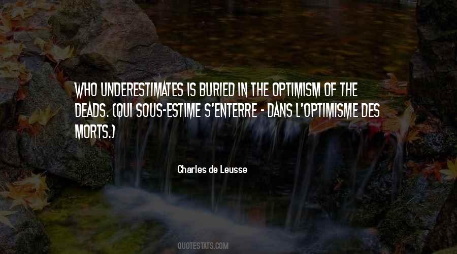 Quotes About Optimisme #985586