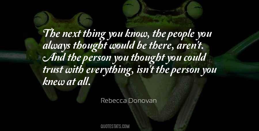 Person You Quotes #1703286