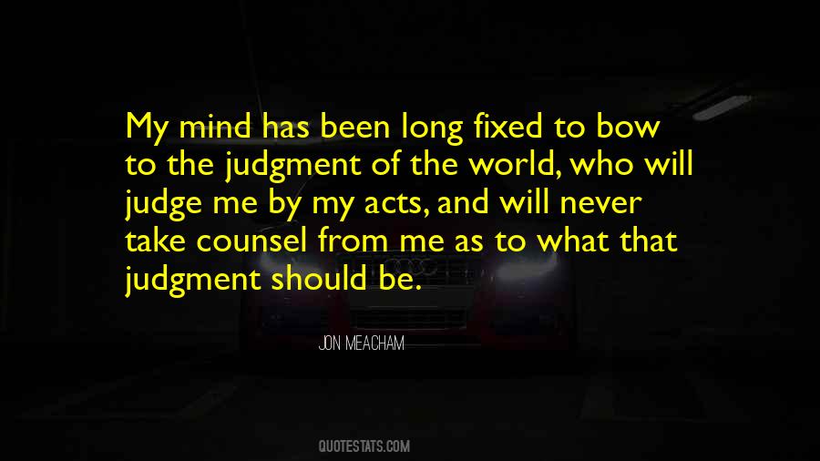 Quotes About Judge Me #1310324