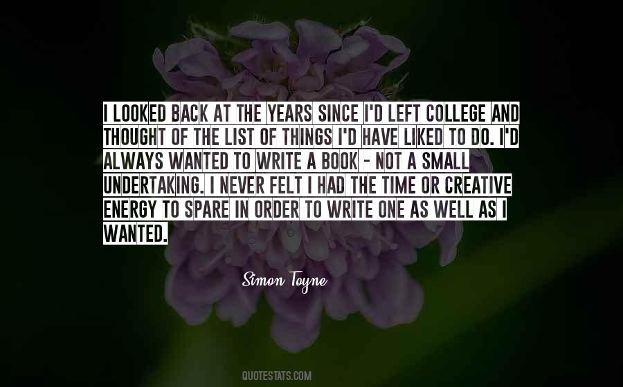 Quotes About Going Back To College #236630