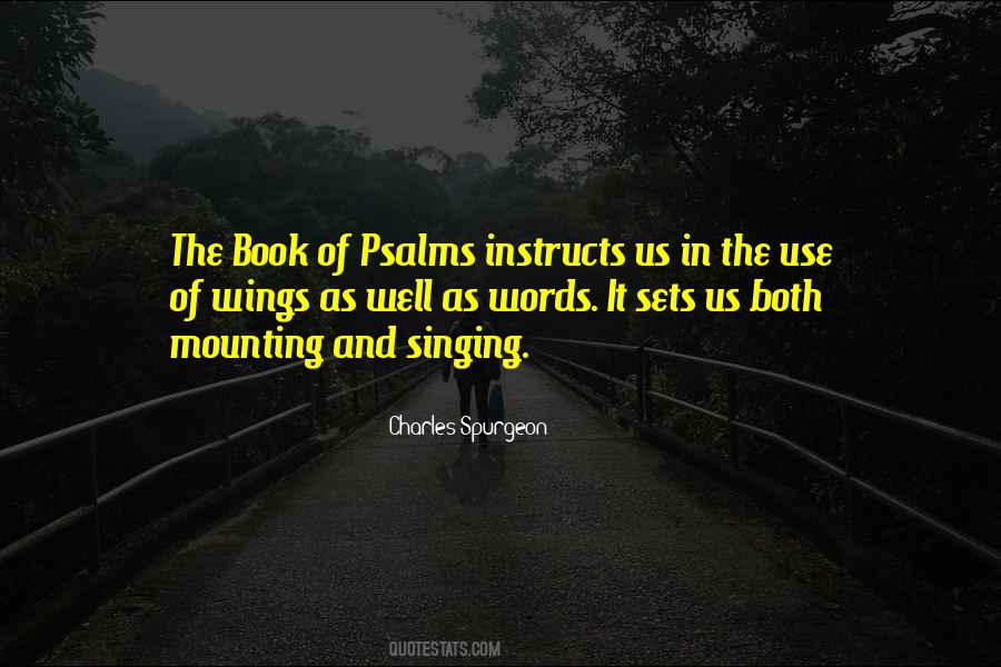 Quotes About The Book Of Psalms #145145