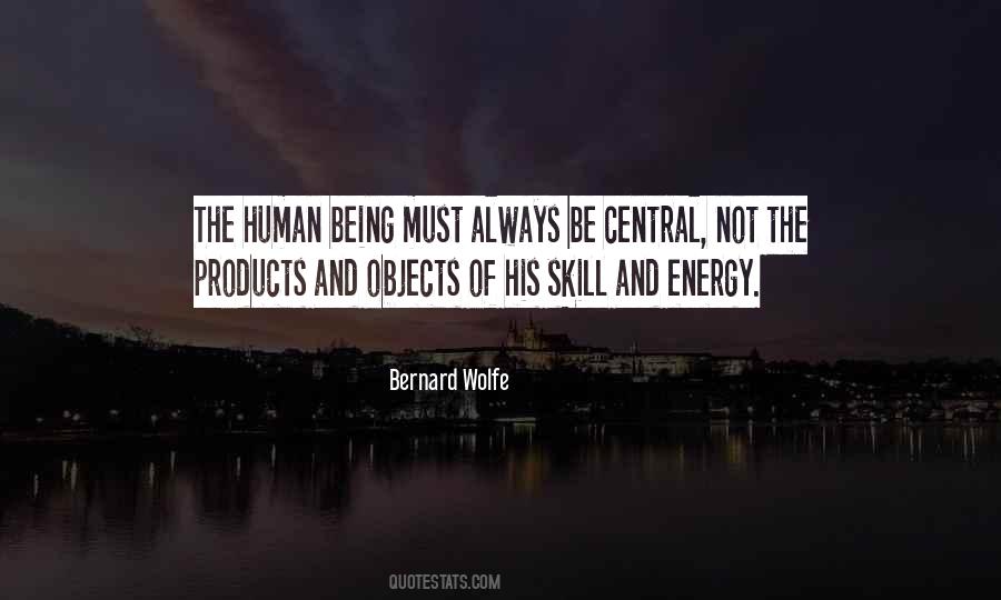 Human Being As Energy Quotes #845557