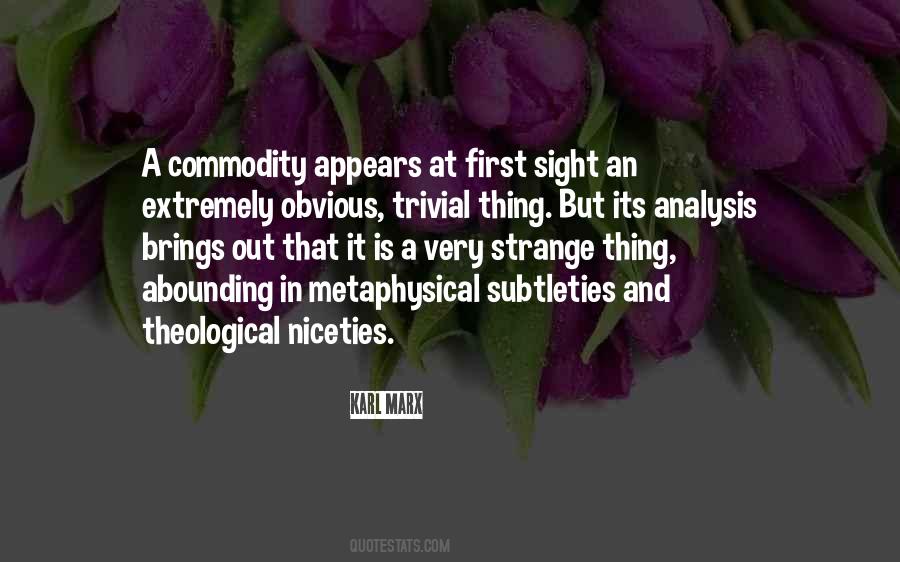 Quotes About Niceties #774473