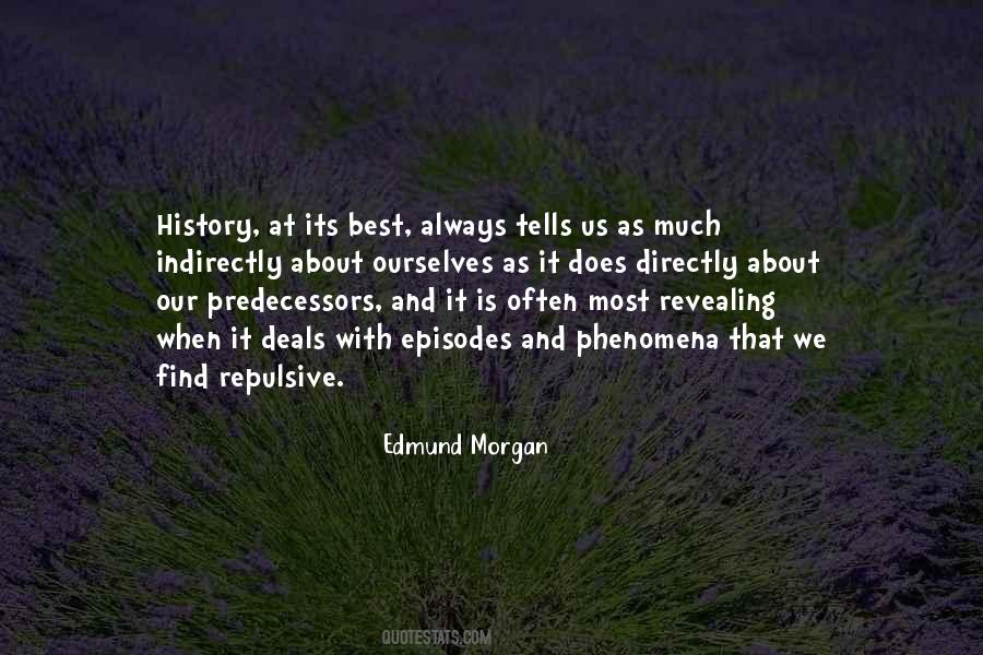 Quotes About Predecessors #410822