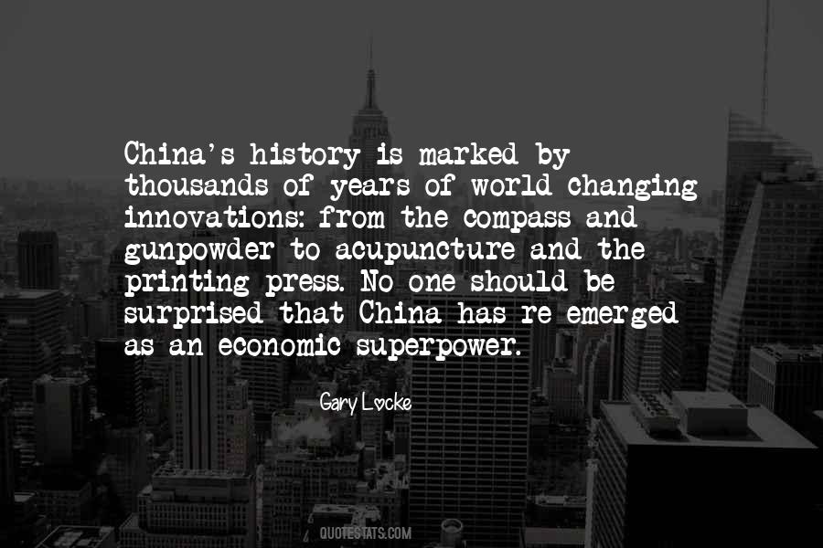 History Of China Quotes #1276110