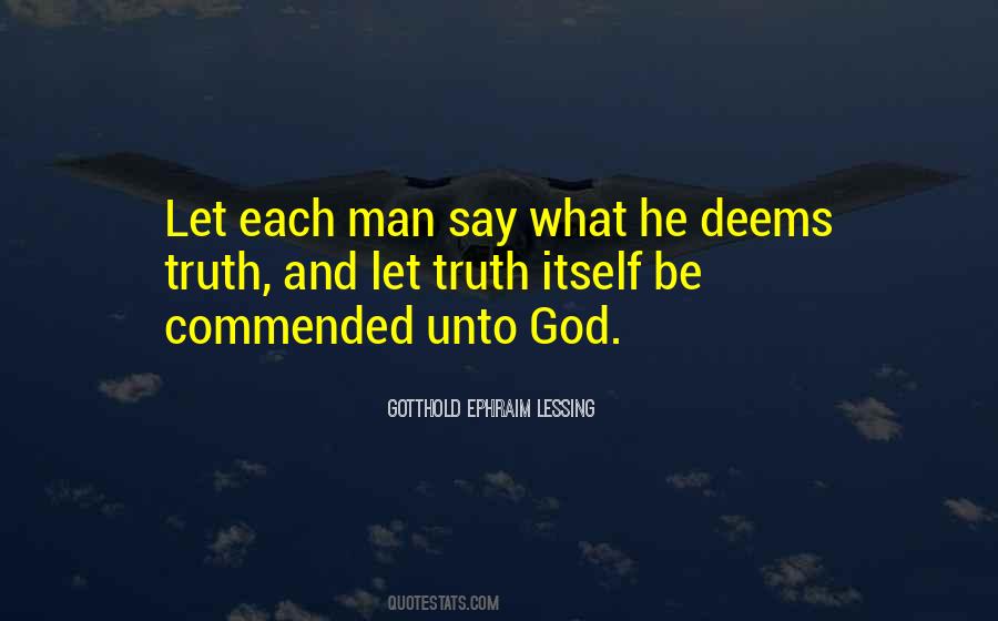 Ephraim Lessing Quotes #631765