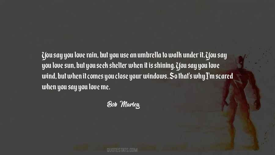 Quotes About Umbrella And Love #309137