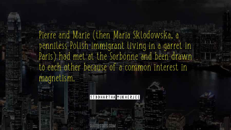 Maria Sklodowska Quotes #70410