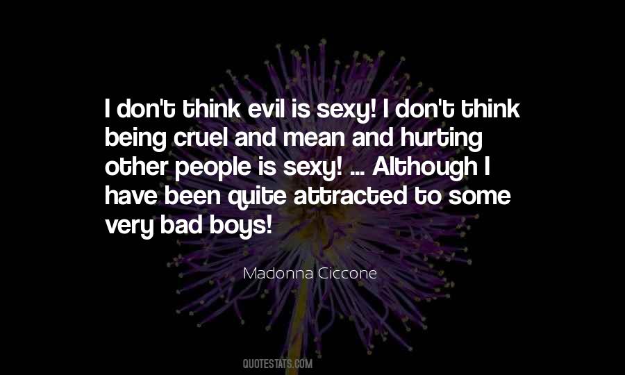 Being Cruel Quotes #1098197