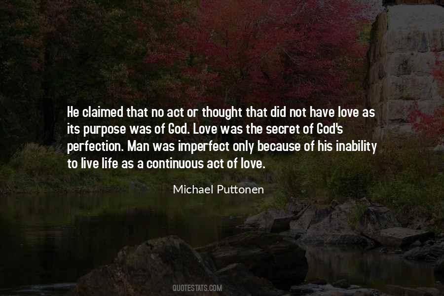 Quotes About Imperfect Love #1806945