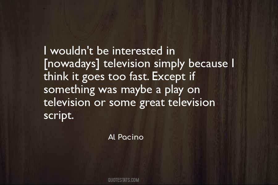 Quotes About Play Scripts #1447112